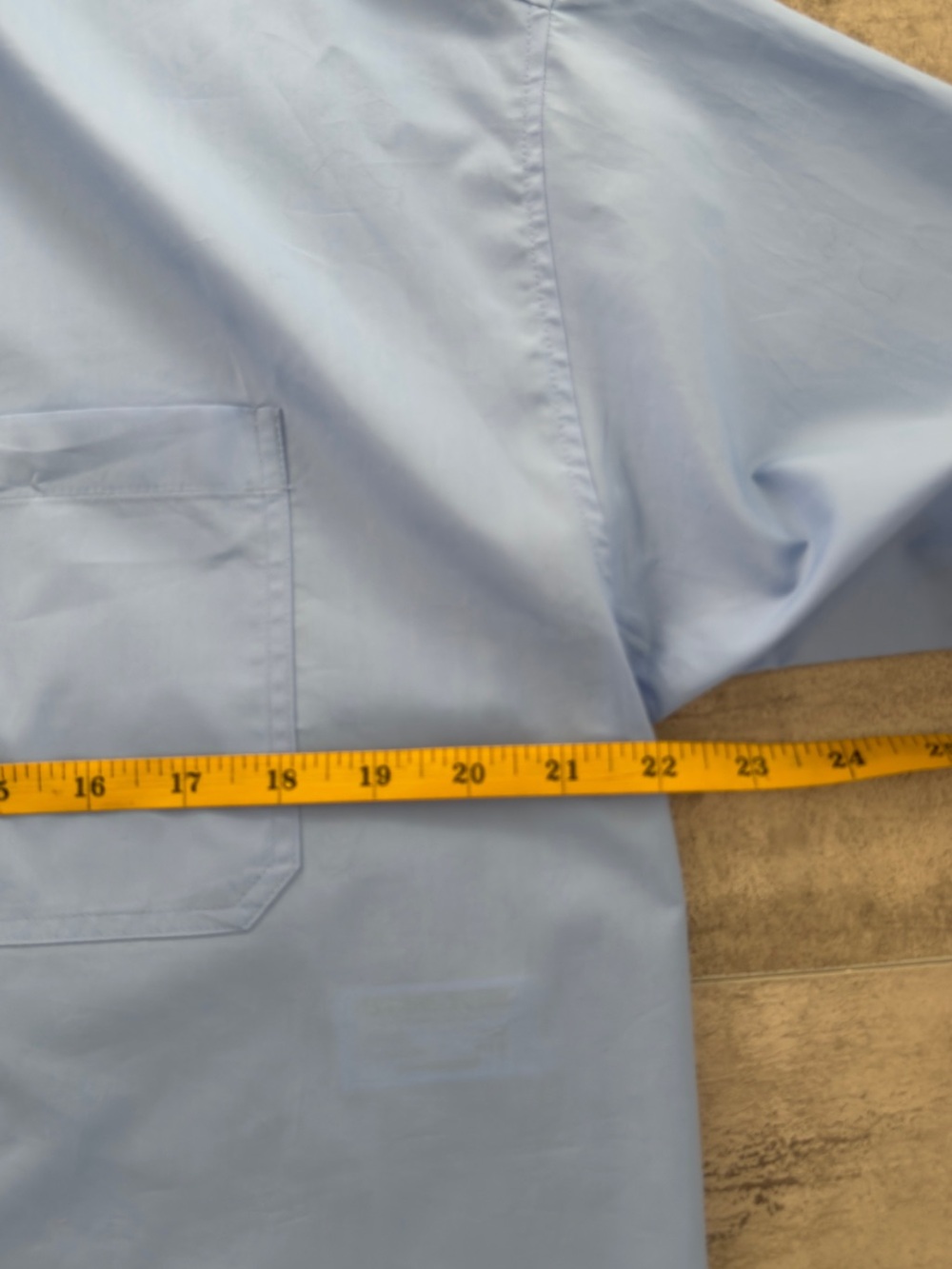 ZARA Women’s Oversized 100% Cotton Short Sleeve Shirt Blue Size S NWT - Picture 10 of 13